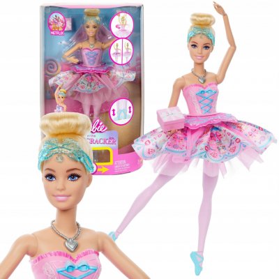 Mattel Barbie Louskáček baletka Clara s měnící se tutu sukní JLW53 – Hledejceny.cz