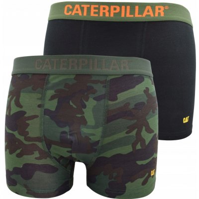 Caterpillar pánské boxerky 2 kusy černá – Hledejceny.cz