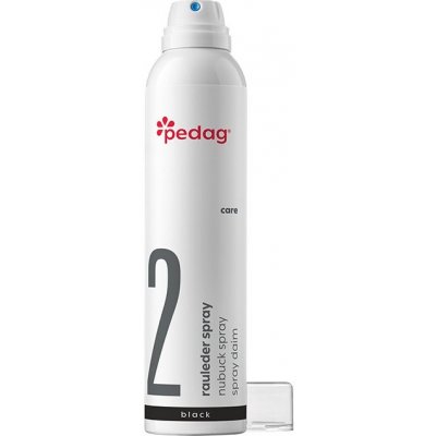 Pedag NUBUCK SPRAY sprej na boty z broušené kůže 250 ml Černá Nubuck – Zboží Mobilmania