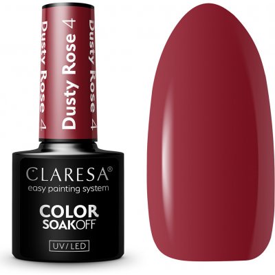 Claresa Hybridní gel na nehty Dusty Rose 4 5 g – Hledejceny.cz
