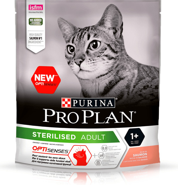 Pro Plan Cat Sterilised Senses Losos 0,4 kg