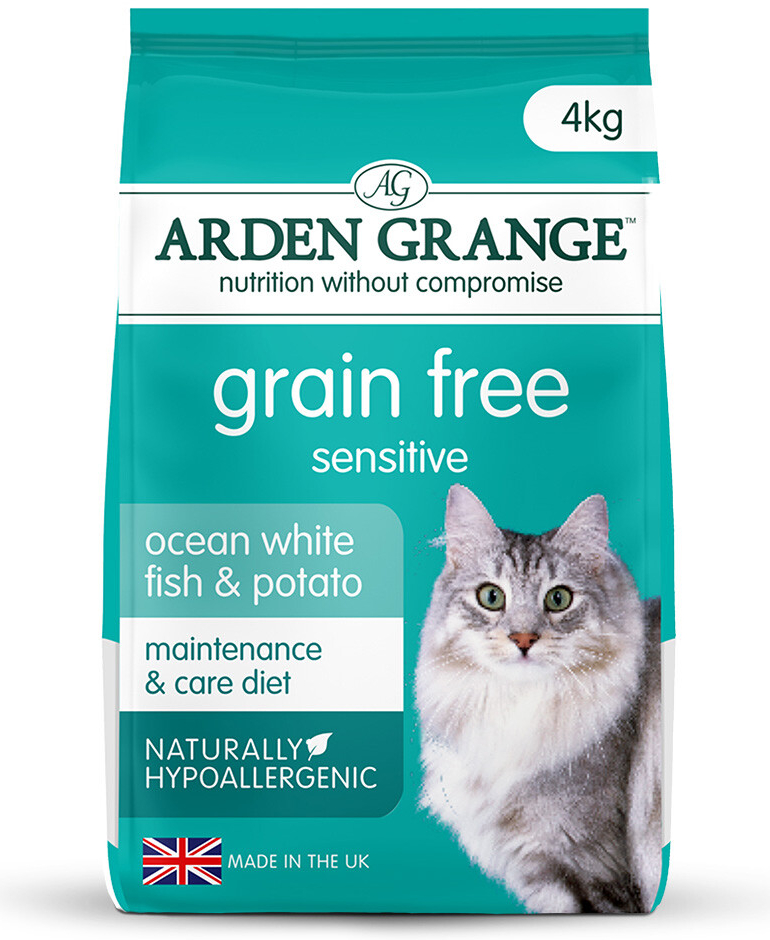 Arden Grange Cat Adult Sensitive Ocean Fish & Potato 2 kg