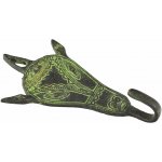 Sanu Babu kráva Tribal Art 15 cm zelená patina – Hledejceny.cz