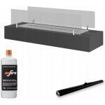 SimpleFire Volně stojící biokrb, krbová vložka 60 cm Firebox 600 skla – Zboží Dáma