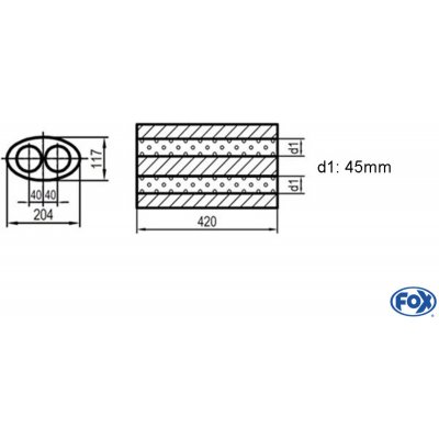 FOX UNI-D52542045 – Hledejceny.cz