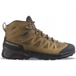 Salomon X Ward Leather Mid Gtx kangaroo black dull gold 2023 – Hledejceny.cz