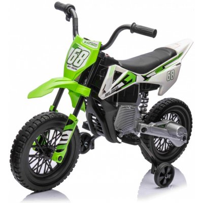 Mamido dětská elektrická motorka Cross Pantone 361C zelená – Zboží Mobilmania
