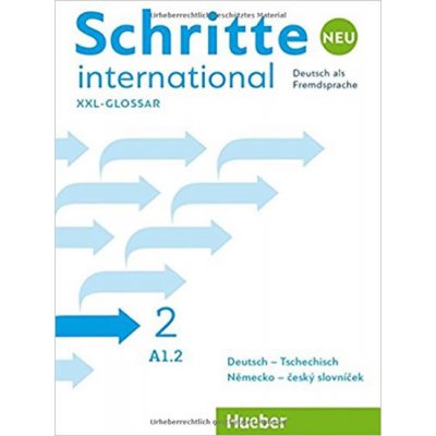 Schritte international Neu 2: Glossar XXL Deutsch-Tschechisch – Německo-český slovníček – Hledejceny.cz