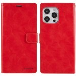Pouzdro Mercury Bluemoon Diary Apple iPhone 14 Pro MAX - Red – Hledejceny.cz