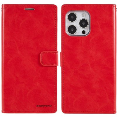 Pouzdro Mercury Bluemoon Diary Apple iPhone 14 Pro MAX - Red – Hledejceny.cz