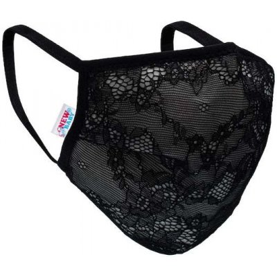 New Baby rouška textilní černá – Zboží Dáma