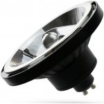 Wojnarowscy LED žárovka AR111 GU10/12W/230V 3000K 15° černá – Zboží Mobilmania