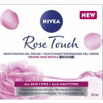 Nivea Rose Touch hydratační denní krém 50 ml – Zboží Dáma