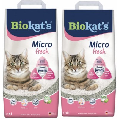 Biokat’s Micro fresh 2 x 6 l – Zboží Mobilmania