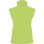 Kariban dámská microfleecová vesta Melodie limetková – Zboží Mobilmania
