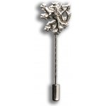 Odznak malý s jehlou Český lev - stříbrný – Zboží Dáma