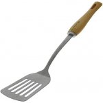 Obracečka s otvory de Buyer, 2701.06, B BOIS, nerez a bukové dřevo, robustní – Hledejceny.cz