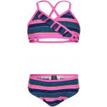 Color Kids Dívčí plavky-Bikiny Aop Upf 40+ Sugar Pink – Zboží Mobilmania