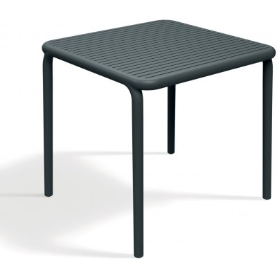 Prosperplast Jídelní stůl BRENE 795x795x755 mm Antracit – Hledejceny.cz