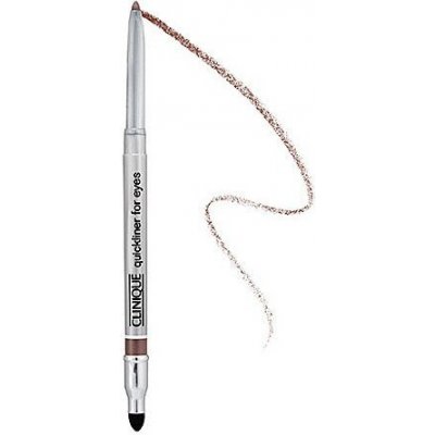 Clinique Kontúrovacia ceruzka na oči Quickliner For Eyes 02 Smoky Brown 0,3 g – Zboží Mobilmania