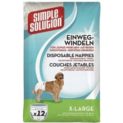 Simple Solution pleny pro psy XL 12 ks – Zboží Mobilmania