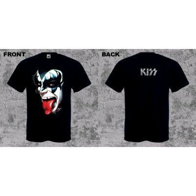 Fruit of the Loom Kiss Tongue T-Shirt černá – Hledejceny.cz