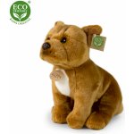 Eco-Friendly pes stafordšírský bulteriér hnědý sedící 30 cm – Zbozi.Blesk.cz