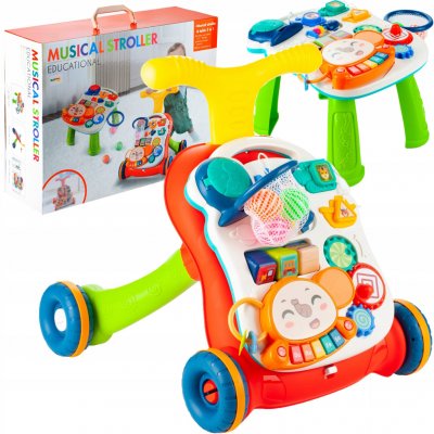 MalPlay Interaktivní pěchovadlo 107374 s klavírem – Zboží Mobilmania