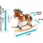 MILLY MALLY Houpací koník Milly Mally Jurášek tmavě hnědý – Zboží Dáma