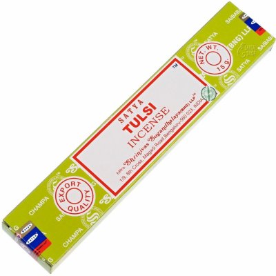 Schrinivas Satya indické vonné tyčinky Tulsi 15 g – Zboží Dáma