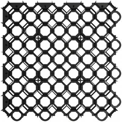 Stella Green 50 x 50 x 6,4 cm černá 1 ks – Hledejceny.cz