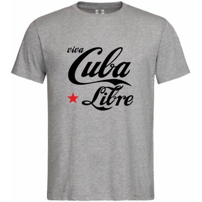 tričko Viva Cuba Libre šedá – Zboží Dáma