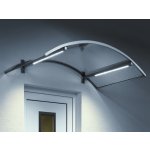 Gutta Guttavordach LED technik O - 150 x 90 x 25 cm stříbrná vzhled nerez – Hledejceny.cz