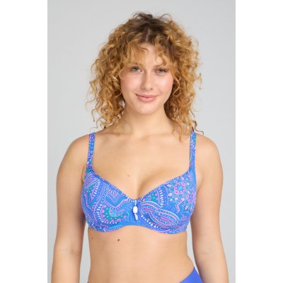 Triola plavková podprsenka f82266-25 světle modrá – Zboží Mobilmania