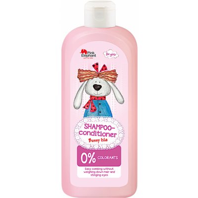 Pink Elephant Veverka Anička 2v1 šampon a kondicioner na vlasy s obsahem panthenolu pro děti 500 ml – Zboží Mobilmania