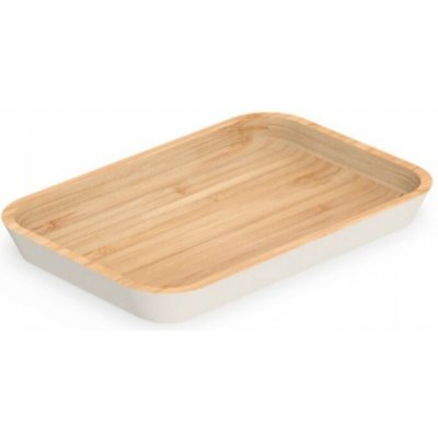 Pebbly Servírovací podnos NBA237 22 x 15 cm hnědá bambus – Sleviste.cz