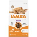 Iams for Vitality Adult Cat Food Hairball Reduction with Fresh Chicken 2 kg
