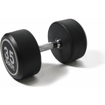 IRONLIFE Jednoruční činka pogumovaná 35 kg – Zboží Mobilmania