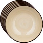 Banquet Sada 6 hlubokých talířů Palas 18 cm krémová – Sleviste.cz