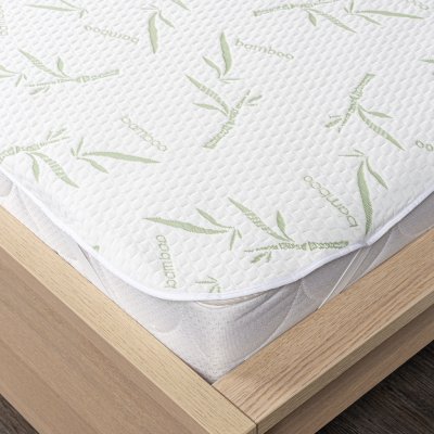 4Home Bamboo Chránič matrace s gumou 90x200 – Zboží Mobilmania