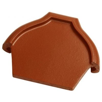 Tondach ukončení hřebenáče vrchní č.2 engoba HNĚDÁ – Zboží Mobilmania