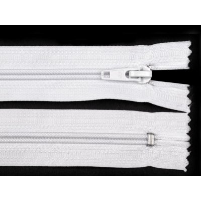 Prima-obchod Spirálový zip No 5 délka 18 cm bílá a černá POL, barva Bílá – Hledejceny.cz