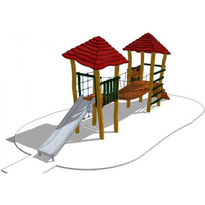 Playground System hřiště sestava z akátu Rarášek