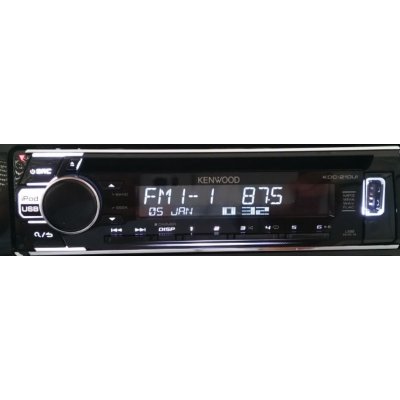 Lancia Ypsilon Radio Kenwood KDC-210UI + 2x Kryt na klíče