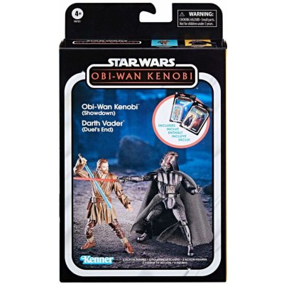 Hasbro Actionfigur Star Wars Vintage Collection Kenobi 2er-Pack Darth Vader & Obi-Wan Kenobi Showdown – Zboží Mobilmania