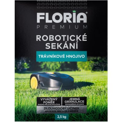 FLORIA Premium Trávníkové hnojivo 2,5 kg – Sleviste.cz