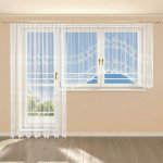 decoDoma Žakárová záclona VIOLETTA balkonový komplet – Zboží Mobilmania