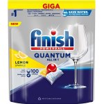 Finish Quantum All in1 tablety do myčky Lemon 100 ks – Hledejceny.cz