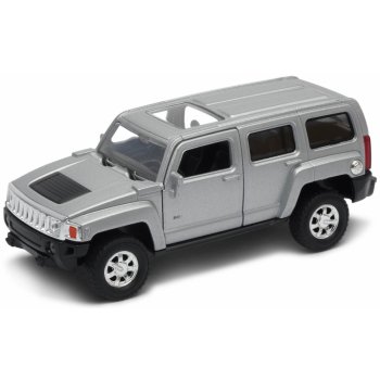 Welly Hummer H3 červený 1:34