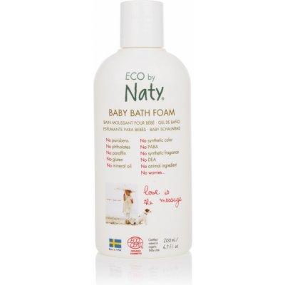 Eco by Naty Baby pěna do koupele 200 ml – Zboží Mobilmania